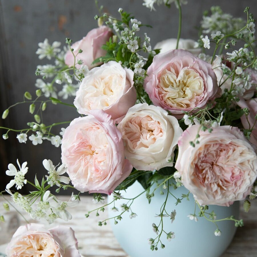 David Austin Keira Rose Wedding Arrangement